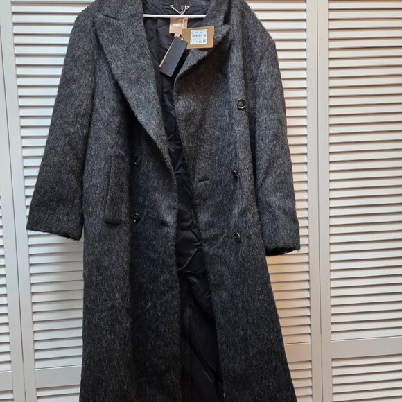 Hugo Boss Double-Breasted Coat In Cotton! - Picture 4 of 7